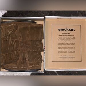 Minnetonka Fringe Boots